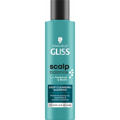 Gliss šampón Scalp Balance Deep Cleanser 200 ml