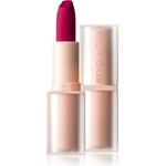 Revolution Beauty Lip Allure Soft Satin Lipstick Кремообразно червило със сатенено покритие цвят Material Girl Wine 3.2 гр