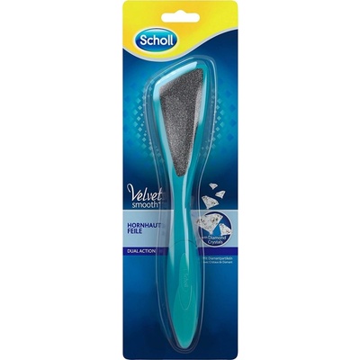 Scholl Manuální pilník na chodidla s diamantovými krystalky Velvet Smooth Dual Action