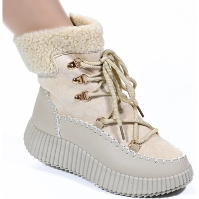 Ежедневни дамски боти W210136 Beige