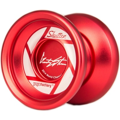 Yoyo Factory Shutter Red Yoyo