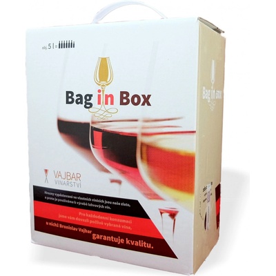 Vinařství Vajbar Rulandské šedé Bílé 12% 5 l (karton)