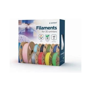 Gembird Flashforge PLA-plus Filament | 1.75 mm diameter, 1kg/spool | Silver
