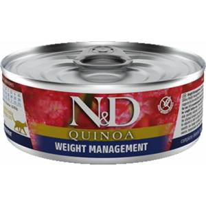 N&D Quinoa Cat Weight Management с агне - 0.08кг