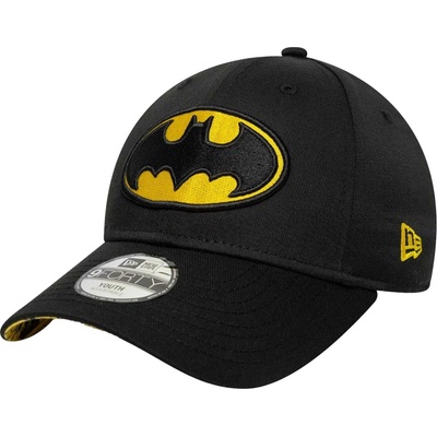 New Era YOUTH DC BATMAN 9FORTY JR čiernožltá
