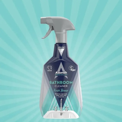 Astonish Специализиран препарат за почистване на баня Fresh Breeze (351010)