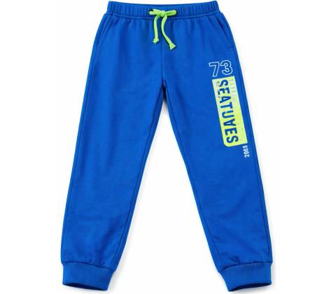 xcena Tepláky bavlněné modré Features