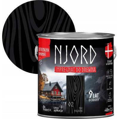 Impregnace na dřevo Njord 2,5 l polární noc