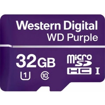 Image 1 of Western Digital WD Purple microSDHC 32GB C10 WDD032G1P0C