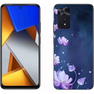 Pouzdro mmCase Gelové Xiaomi Poco M4 Pro 4G - padající květy