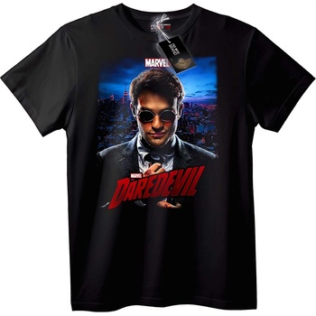 NOONEBRAND Тениска Marvel Daredevil - M, Black