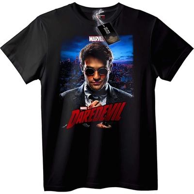 NOONEBRAND Тениска Marvel Daredevil - M, Black