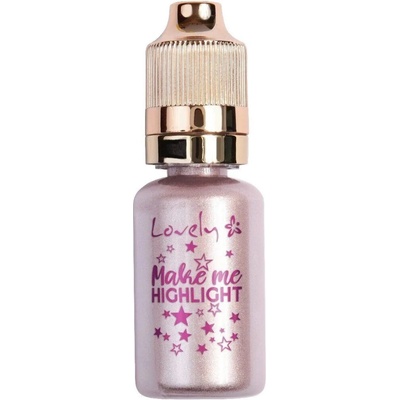 Lovely Хайлайтър капки Make Me Highlight, N01 Silver, 17 ml