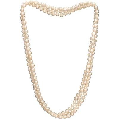 Buka Jewelry Dlouhý náhrdelník z barokních perel