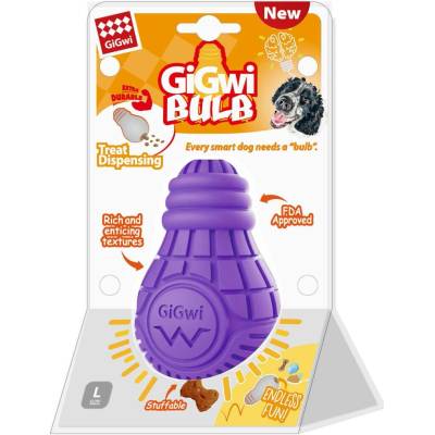 GiGwi Bulb Rubber Lopta pre psy L