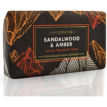 The English Soap Company Луксозен сапун Сандалово дърво и Амбра Sandalwood & Amber Soap 190g