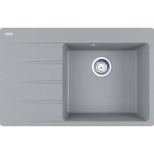 Franke Centro - Мивка от фрагранит CNG 611-78 TL/7, 78x50 см, сив камък 114.0637. 509 (114.0637.509) Мивка за вграждане
