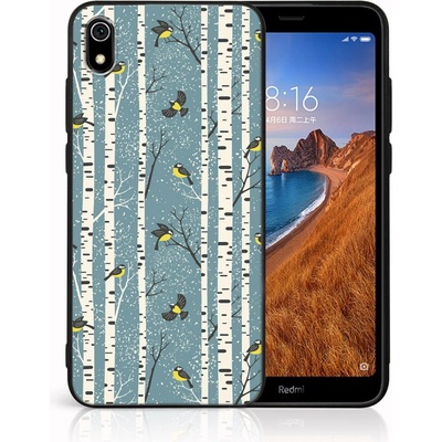 Protemio 74851 MY ART s vánočním designem Xiaomi Redmi 7A BIRCH (072)