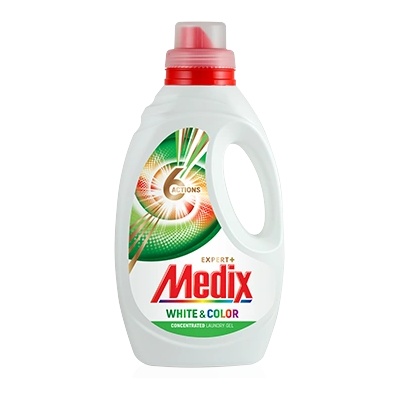 Medix 6 екшън течен перилен препарат 2.200 white & color (д98765434)