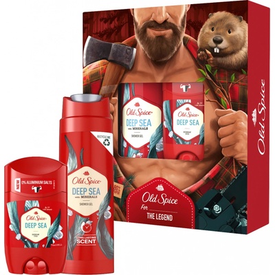 Old Spice Deep Sea deostick 50 ml + sprchový gél 250 ml darčeková sada