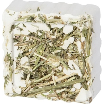 FLAMINGO Snacks Knibbles Gnawing stone with alfalfa White - МИНЕРАЛЕН КАМЪК ЗА ГРИЗАЧИ С ЛЮЦЕРНА, 65 гр, Белгия - 200424