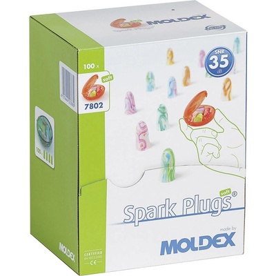Moldex 780201 Spark Plugs štuple do uší 35 dB pre jedno použitie 200 pár