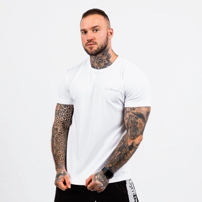 GymBeam tričko TRN White – Zboží Dáma