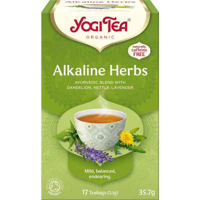 Yogi Tea Bio zásadité bylinky 17 x 2,1 g