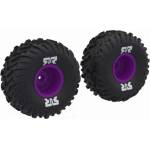 Arrma колело с гума dBoots Cut Chevron, диск лилав (2)