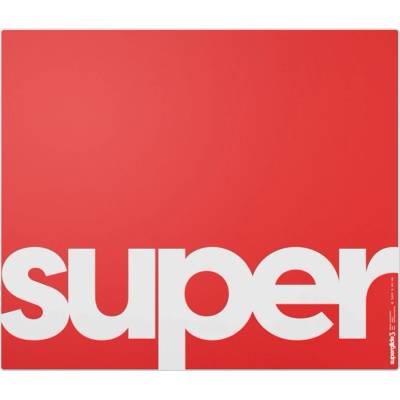 Superglide Glass Mousepad v3 XL Type-S Red Стъклен геймърски пад за мишка (SGPXLR3S)