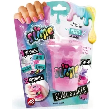 Canal Toys Творчески комплект Canal Toys - So Slime, Слайм шейкър, светло розов (CTSSC 001)