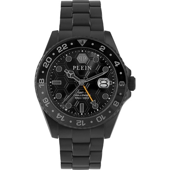 Philipp Plein PWYBA0923 Hyper $port GMT Mens Watch 44mm 10ATM мъже (PWYBA0923 Hyper $port GMT Mens Watch 44mm 10ATM)