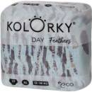 Kolorky Day Feathers EKO XL 12-16 Kg 17 ks