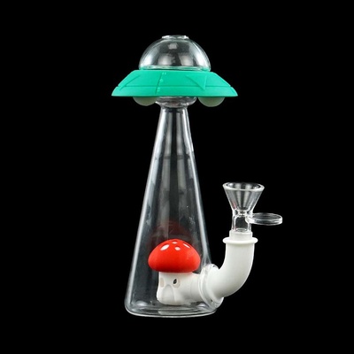 Bongthai Silicone Glass UFO Bong 18 cm Glow – Zboží Mobilmania