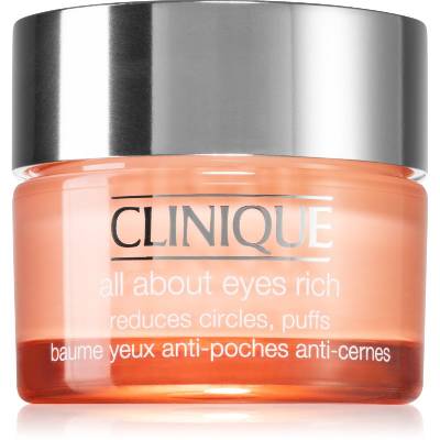 Clinique All About Eyes Rich hydratační oční krém proti otokům a tmavým kruhům 30 ml