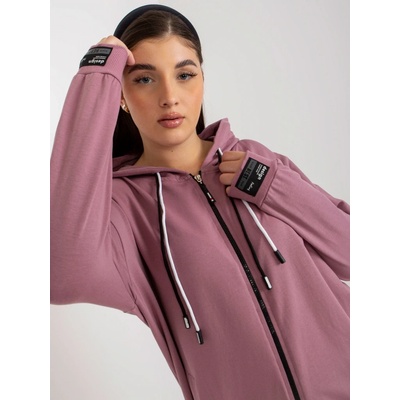 Mikina Essentials RV-BL-8277.28 tmavoružová