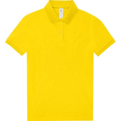 B&C My Polo 210 /women Dámske piqué polo žltá mellow