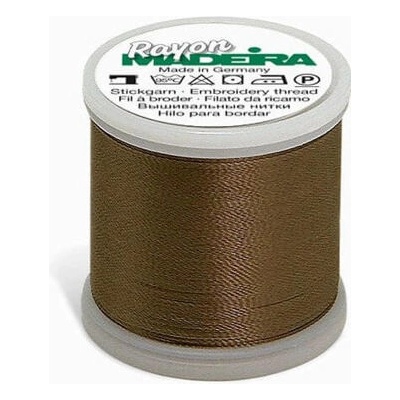 Vyšívací nit Madeira Rayon č. 40 (200m) barva 1136 dark taupe