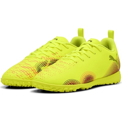 PUMA Юношески футболни стоножки Puma Future 8 Play Astro Turf Football Boots Juniors - Yellow/Black