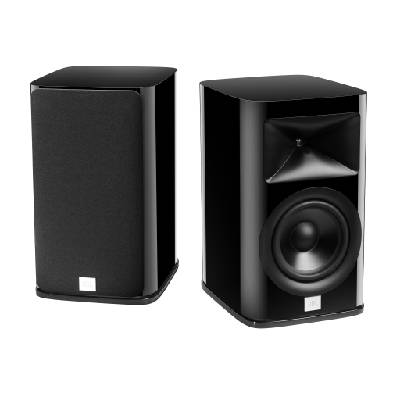 JBL HDI-1600 - 2-pásmové regálové reprosoustavy, 6,5" - piano černá