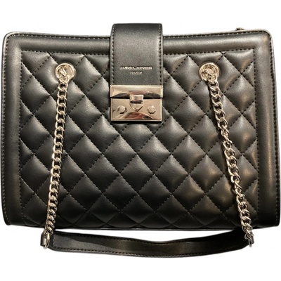 David Jones střední prošívaná kabelka GN-21113 black