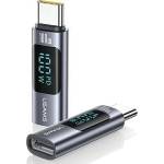 Usams Adapter USAMS US-SJ682 AU18 USB-C / USB-C Digital Display 100W steel/aluminium