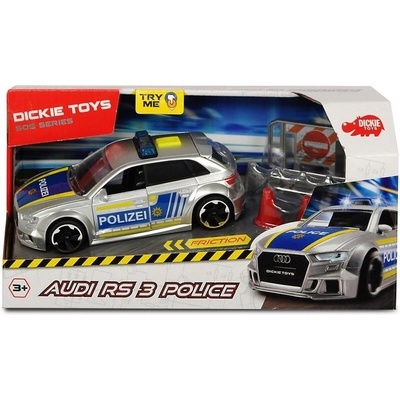 Dickie Audi RS3 policie česká verze