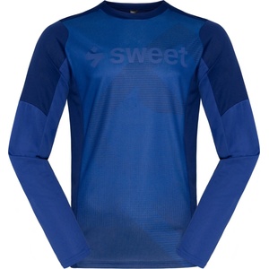 Sweet Protection Мъжка фланелка с дълъг ръкав за колоездене Sweet Protection Hunter II Trail Long Sleeve Cycling jersey - Blue Depths - размер M (056-4025-0212)