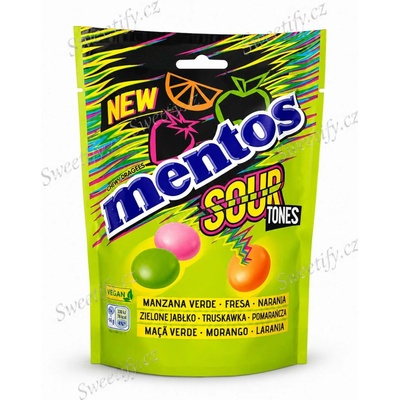Mentos Sour Tones 140 g