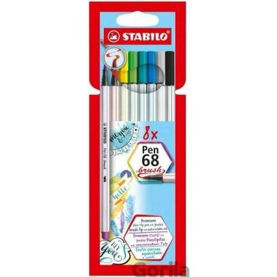 Stabilo Pen 68 brush 8 ks