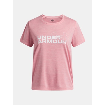 Under Armour Dívčí tričko UA TECH TWIST WDMK LOGO SS-PNK Růžová YXS – Zboží Mobilmania