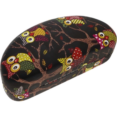 Ewena pouzdro na brýle sova černé SK126