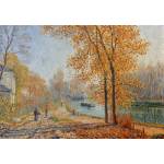 Grafika Art Puzzle - Puzzle Francis Picabia - Banks of the Loing, Autumn Morning in Moret, 1904 - 1 000 piese
