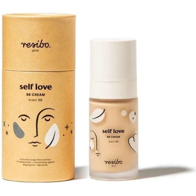 Resibo Self Love BB Cream hydratační BB krém SPF6 Light Beige 30 ml